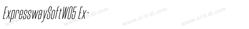 ExpresswaySoftW05 Ex字体转换